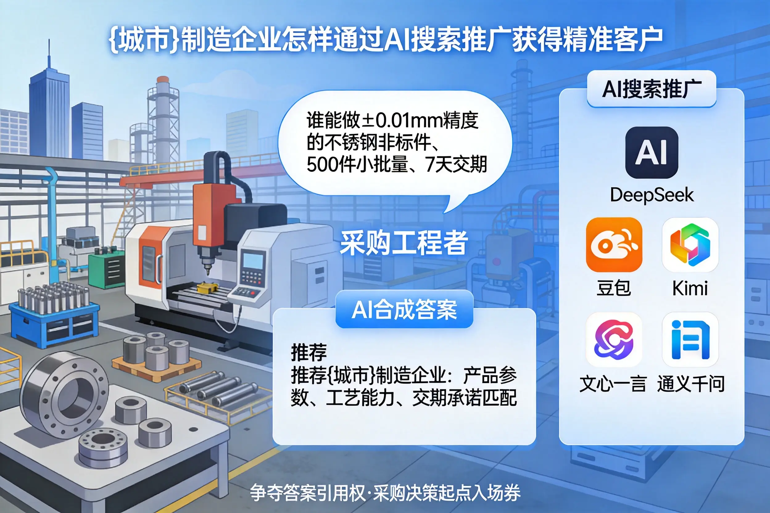 泉州制造企业怎样通过AI搜索推广获得精准客户
