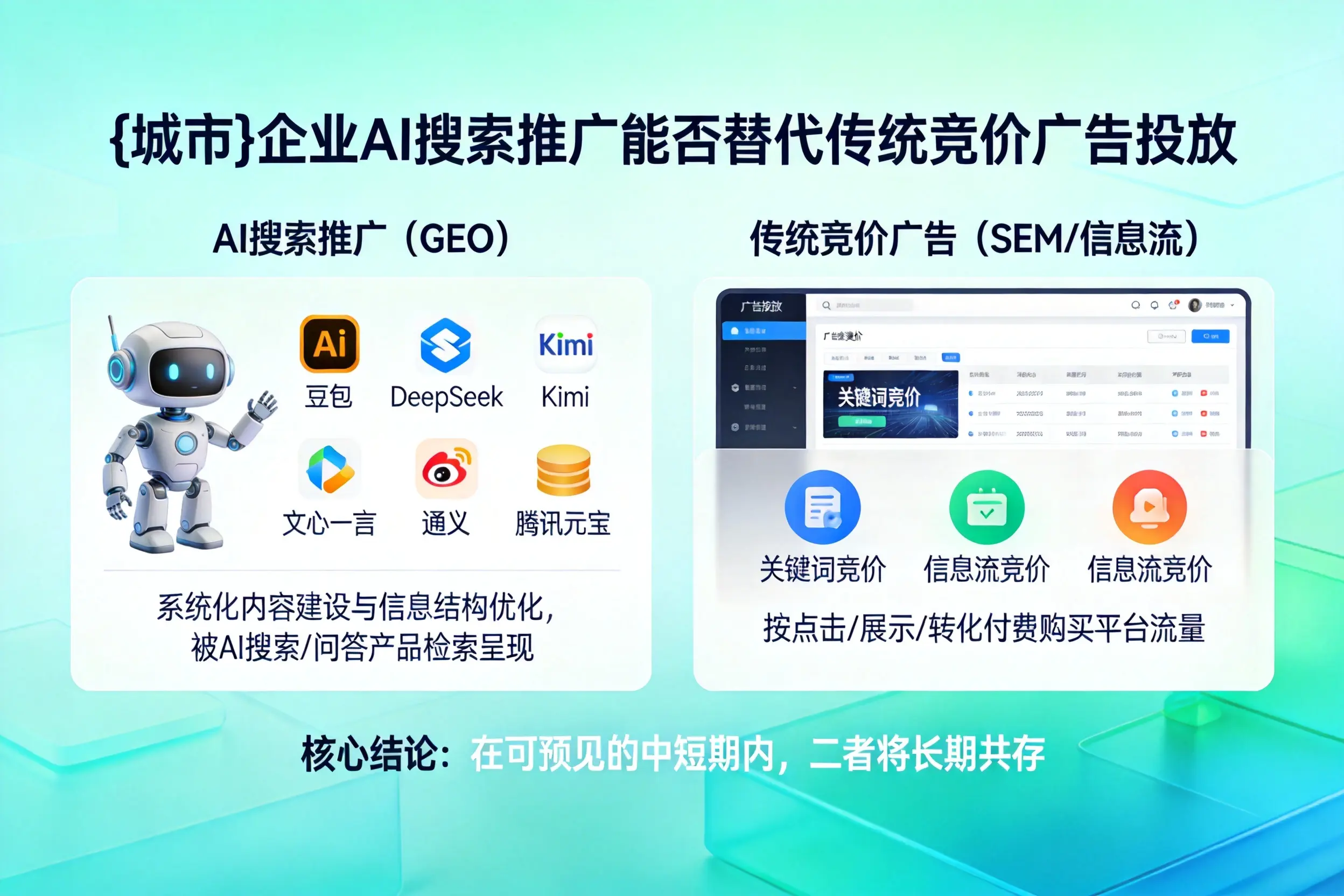 泉州企业AI搜索推广能否替代传统竞价广告投放