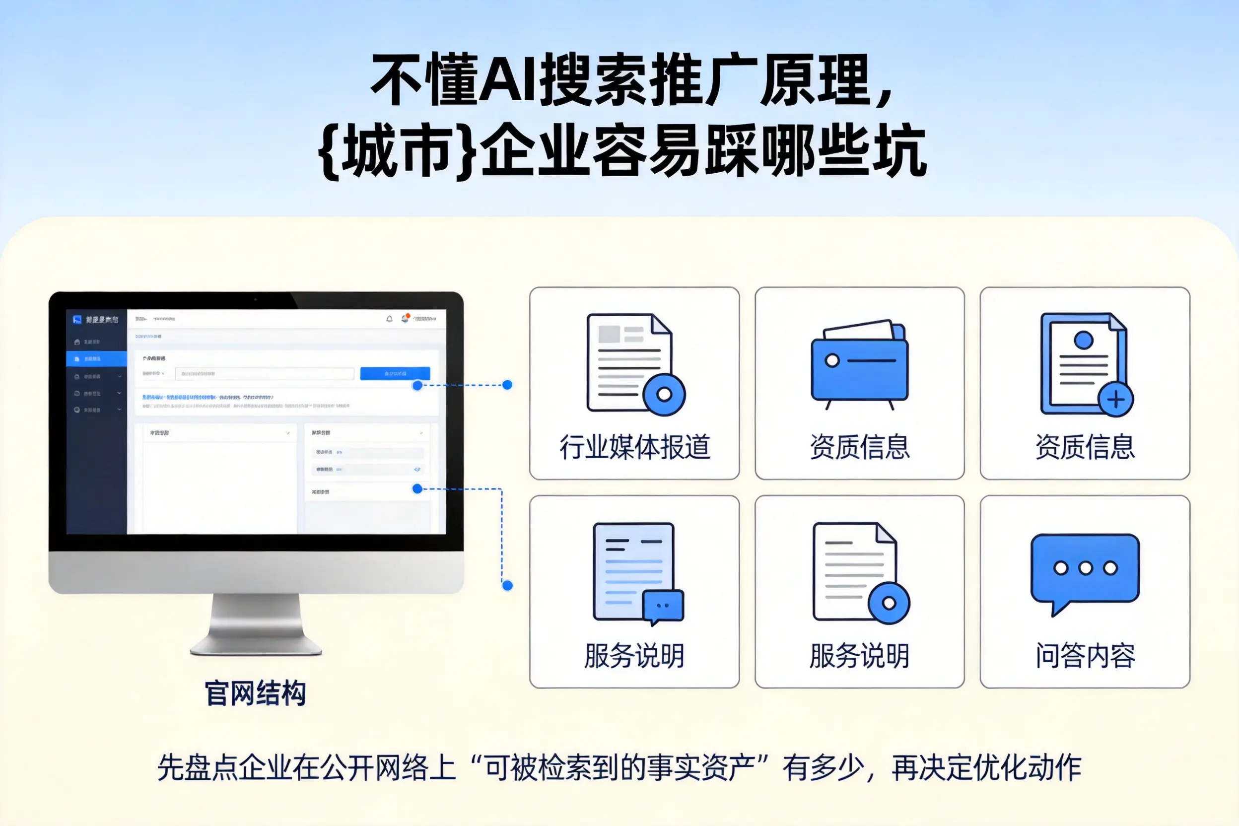 不懂AI搜索推广原理，泉州企业容易踩哪些坑