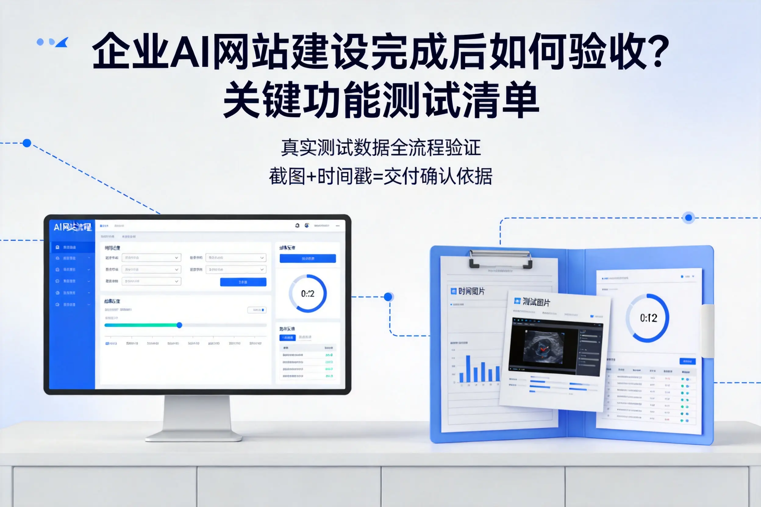 泉州企业AI网站建设完成后如何验收？关键功能测试清单