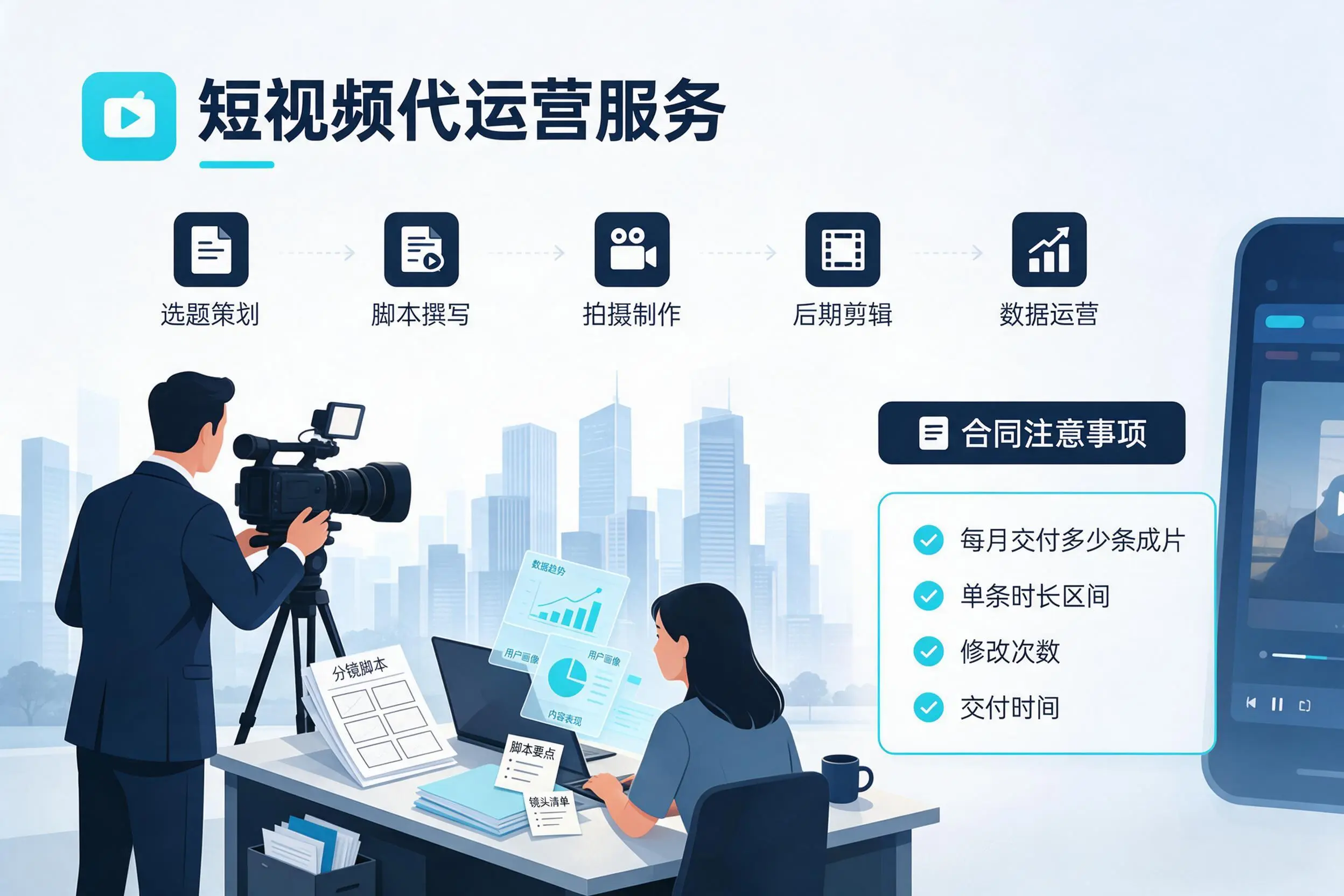 短视频代运营包含哪些服务？泉州企业常见问题科普