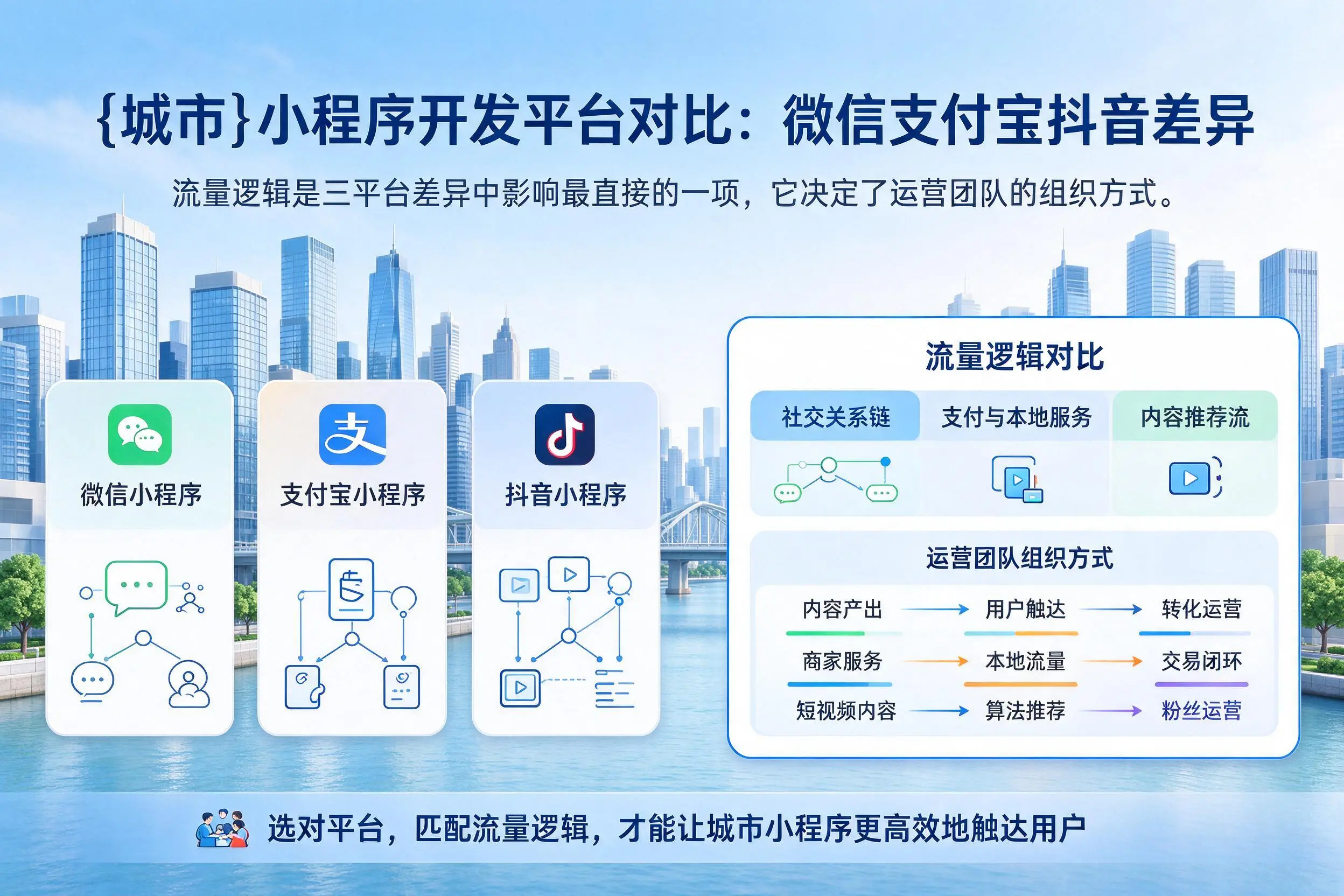 泉州小程序开发平台对比：微信支付宝抖音差异
